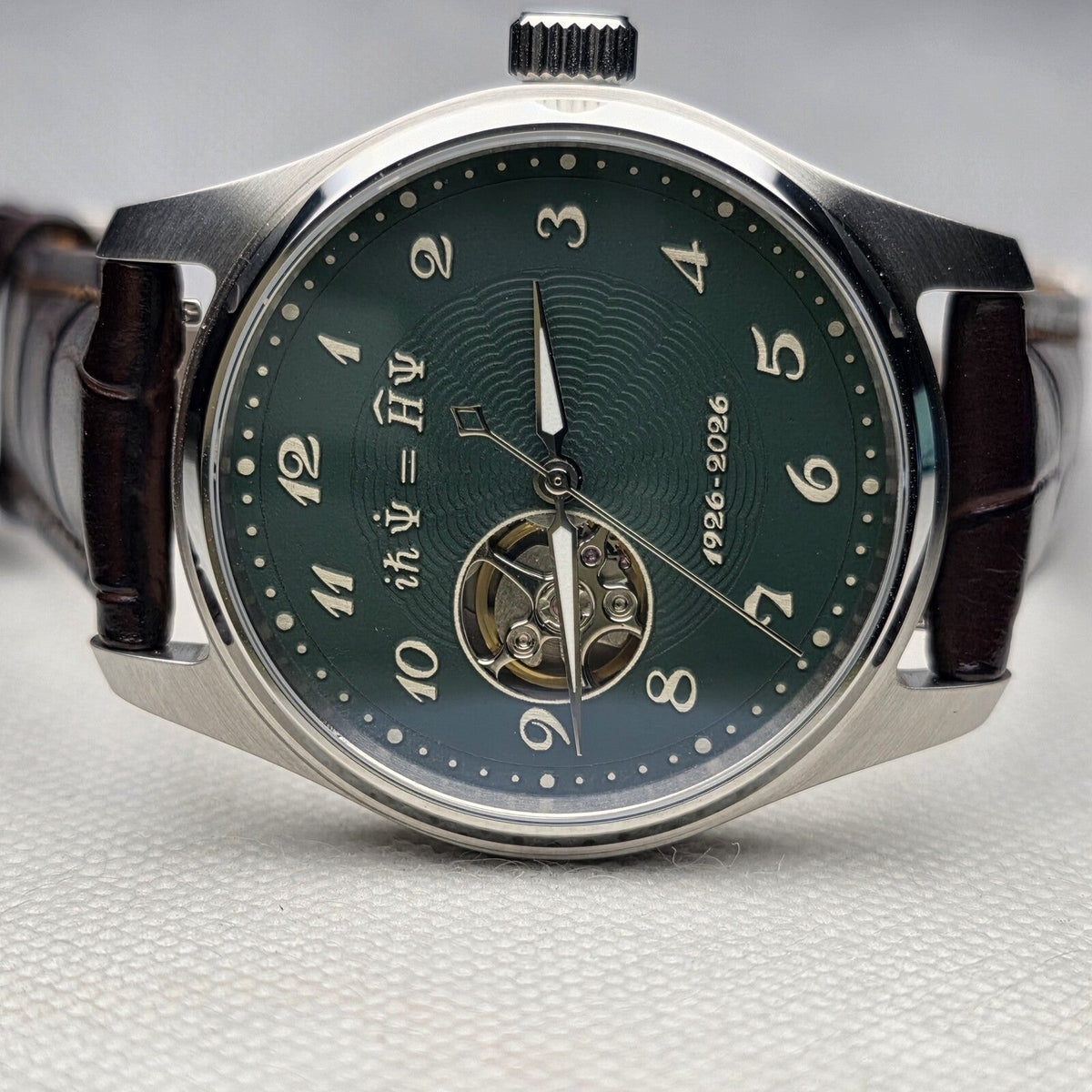 The Schrödinger Equation, Built Into a Mechanical Watch Dial