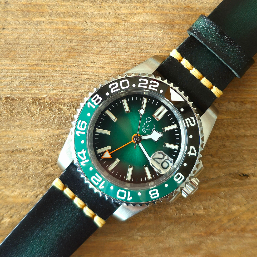 SubmergeRexx 40mm - "Northern Lights GMT" Special Edition