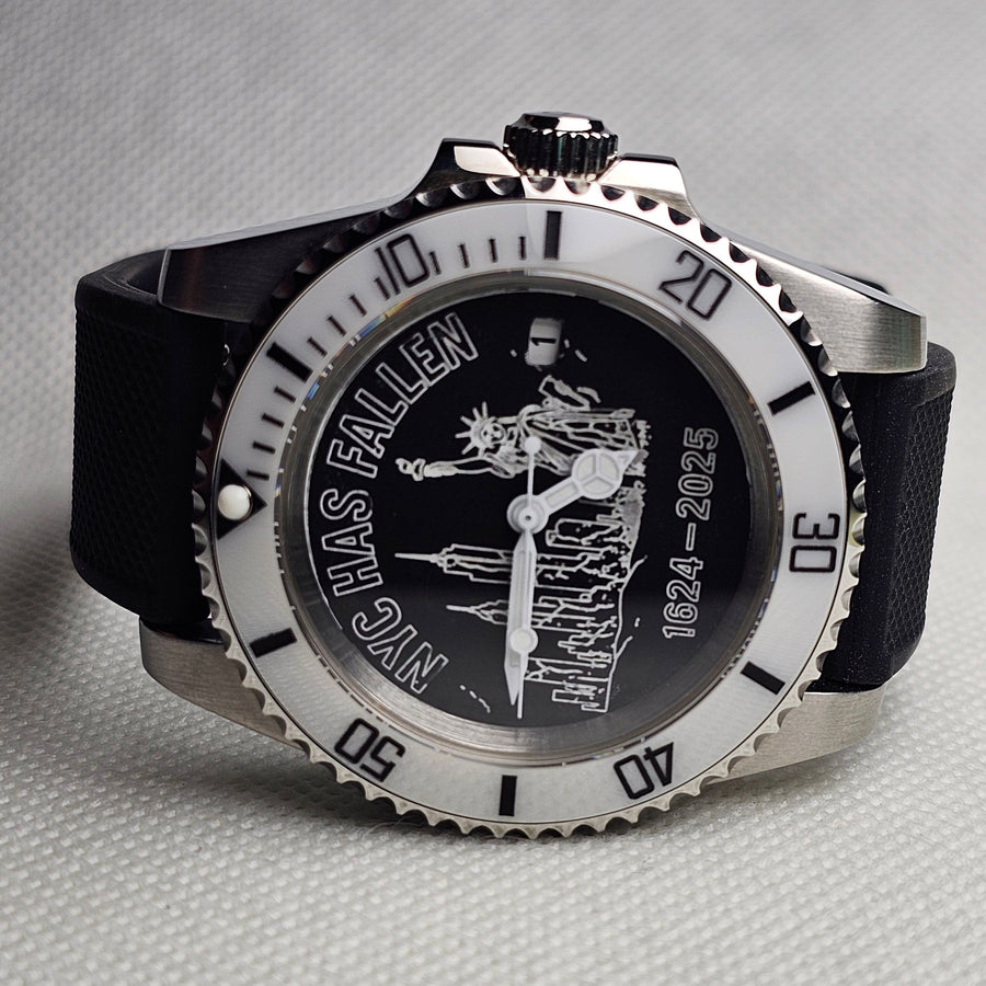 Custom handmade mechanical watch