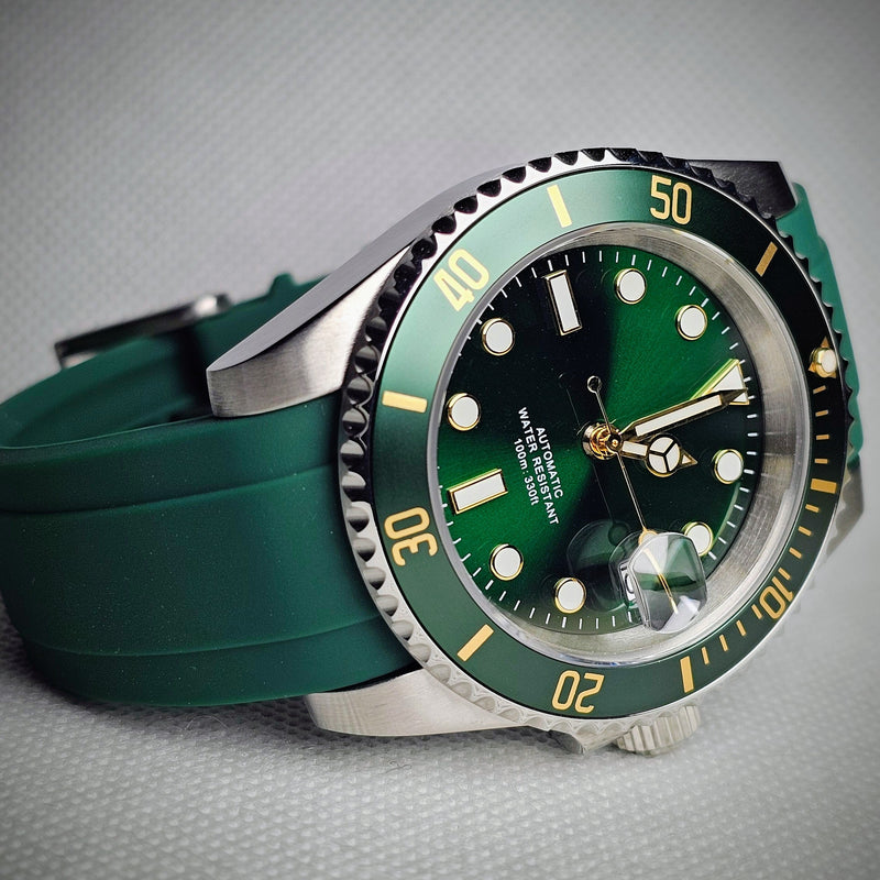 Custom handmade watch featured in build video